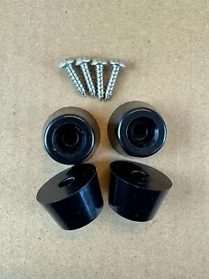 4 New FEET w/ hardware for Vintage Harman-Kardon 430 730 630 Receiver Foot Parts