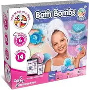 Science4you 80003501 Bomb Kit for Kids +8 Years Old-Make Your Own Bath Balls with 6 Science Experiments-Educational Stem Toys for Boys and Girls Age 8