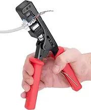 Everest Media Solutions 45Term - 45° Angled Speed Termination Tool - To Be Used ONLY with Everest Media 45° Angled RJ45 CAT6 Keystone Jacks (B0BCHF25MK)