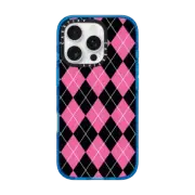 iPhone 16 Pro Impact Case ARGYLE PINK