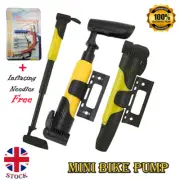 Portable Mini Bike Pump Bicycle Tyre Inflator Hand Pump Schrader Presta Valve UK
