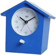 KOOKOO EarlyBird White, Bird Voice Alarm Clock with Real Bird Voices and a Three-Tone gong; MDF Wood Cabinet; Wake up in Nature and with Natural Field Recordings