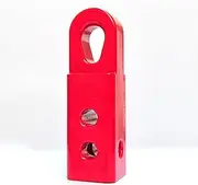 SK+ Soft Shackle Tow Bar Hitch Shackle Receiver RED Block George4x4 Alloy 4x4 Accessories 4WD Recovery