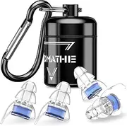2 Pairs High Fidelity Concert Ear Plugs, Silicone Hearing Protection Earplugs, Noise Reduction Music Ear Plugs for Concerts