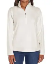 Eddie Bauer Women's Long Sleeve Polar Fleece Quarter Zip Pullover XXL