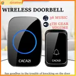 WIRELESS REMOTE CONTROL 36 MUSIC MELODIES DOORBELL DOOR BELL