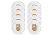 300pc Lemon & Lime Eco Biodegradable Compostable Disposable 23cm Dinner Plate WH