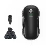 Tosima W2 Variable Frequency Window Cleaner Robot, Variable Suction + Intelligent Edge Detection + Japanese Brushless Mo
