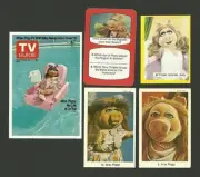 The Muppet Show Miss Piggy Kermit Fab Card Collection
