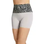 3XL Jockey SeamFree Slimming Short Panties Underwear Gray Black Floral