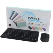 Bluetooth Keyboard and Mouse Combo for iPad - 9.72" Rechargeable Wireless Key...