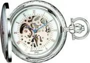Charles-Hubert, Paris 3805 Two-Tone Mechanical Pocket Watch