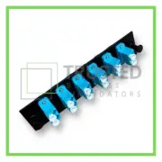 Hubbell FSPLCDM6AQ 12-Fiber LC Duplex Multimode Fiber Adapter Panel