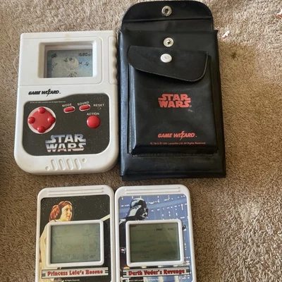 MGA STAR WARS GAME WIZARD DARTH VADER HANDHELD TOY GAME MOVIE KIDS ELECTRONIC