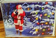 Vintage K-Mart Christmas Cards 18ct Envelopes Trim A Home Holidays Santa 1004