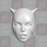 Catwoman Selina Kyle custom head for McFarlane DC Multiverse & more figures