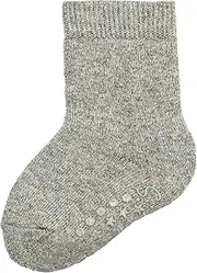 [Sterntaler] ABS Socks Plain Wool, gray, 30