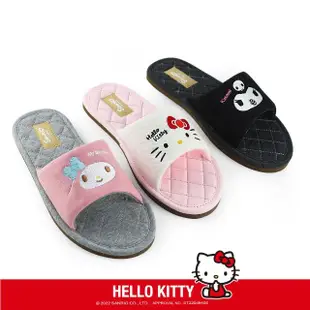 【Paidal】Hello Kitty 凱蒂貓一片式高級室內拖鞋