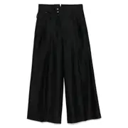 [Taakk] Taakk Pleat-detailed Trousers III NUMERIC BLACK