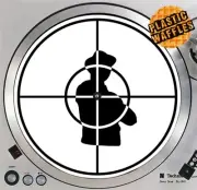 DJ Public Enemy Sniper Scope Slipmat Turntable 12" LP Record Player Audiophile