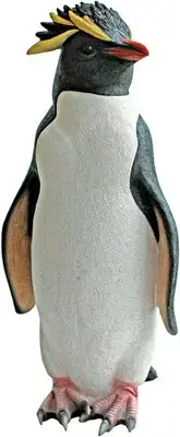 Design Toscano QM2490100 Rock Hopper Penguin Statue, Multicolored