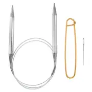 40" Circular Knitting Needles US 15/10.0mm Needles 5.51" Stainless Steel