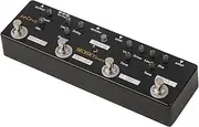 Daseeme MOSKY o SOL918 5-in-1 Multi Effect Pedal Combined Effect Guitar Pedal True Bypass Multi-in-one Combined Effect Device Reverb Delay FX Loop Overdrive Distortion for Guitar Bass Electro-acoustic