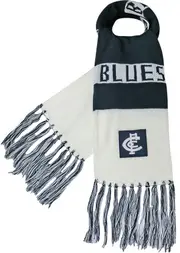 Carlton Blues Traditional Bar Scarf