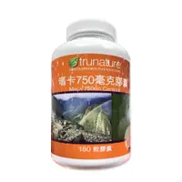 在飛比找PChome24h購物優惠-TruNature 瑪卡750毫克膠囊 180粒