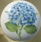 Cabinet Knobs Knob blue #2 Hydrangea Flower @Pretty@