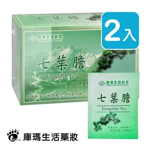 長庚生技 七葉膽茶包 1.5g*30包/盒 (2入)【庫瑪生活藥妝】