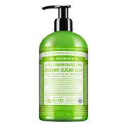 Dr. Bronner's Organic Sugar Soap 4-in-1 Lemongrass Lime 355 ml