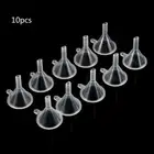10 Pack Mini Clear Funnels Plastic for Bottle Filling Perfumes Essential Oils
