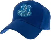 EVERTON FC ADULT ROYAL BLUE EMBROIDERED CREST BASEBALL CAP OFFICIAL EFC