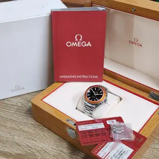 【個人藏錶】OMEGA 歐米茄 經典 橘海馬 8500機芯 42mm 全套台南二手錶