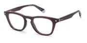 Polaroid PLD D434 B3V Men's Glasses Purple Size 48 - Private Health Rebate - Blue Light Block Available