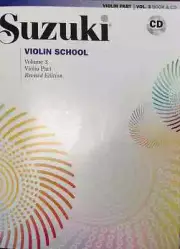 NEW Suzuki Violin School BOOK VOLUME 3 W/ CD International EDITION