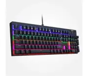 AUKEY KM-G6 Wired Keyboard Mechanical For Windows Gaming PC 104 Keys