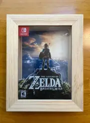 The Legend of Zelda Breath Of The Wild Shadowbox Art 5x7 Size