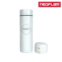 在飛比找PChome24h購物優惠-NEOFLAM 天然抗菌陶瓷塗層不銹鋼304真空雙蓋保溫瓶5