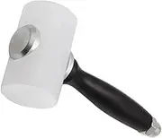 jojofuny 1pc Handmade Leather Carving Hammer with Handle Nylon Mallet for Efficient DIY Leather Work Ergonomic Design for Comfortable Use and Easy Pattern Stamping