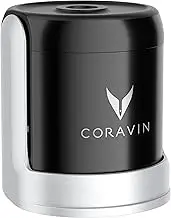 Coravin Sparkling Stoppers 2 Pack,Silver/Black