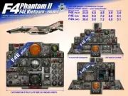 F4E PHANTOM VIETNAM COCKPIT instrument panel CDkit
