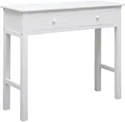 Console Table Entryway Table Narrow Sofa Table Entrance Table Hallway Entry Table, White 90x30x77 cm Wood