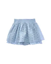 Splendid Breezy Eyelet Skirt 14 Blue