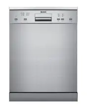 600mm Dilusso Stainless Steel Electronic Freestanding 12 Place Settings Dishwasher