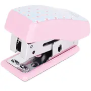 0456 Mini Stapler Staple Set Cute Cartoon Stapler for 12# Staple Students Stationery Random Color