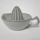 Stoneware Reactive Citrus Juicer/Reamer Cream - Hearth and Hand with Magnolia