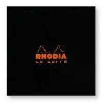 在飛比找誠品線上優惠-法國RHODIA 上掀式騎馬釘方眼筆記本/ 148x148/