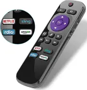 Rhafayre Universal Roku Remote Control Replacement for RCA Roku Smart TV Remote and Roku RCA Smart TV 32 40 43 49 50 55 60 65 70 inch, 4K LED LCD H...